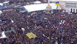 Ucraina:500mila in piazza Maidan per l'Europa