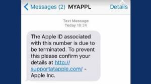 Occhio al messaggio sui melafonini, non rispondete ad Apple che vi chiede di rinfrescare l'account