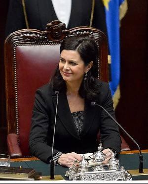 Laura Boldrini nuovo Presidente della Camera, intervistata dal prof. Affrica