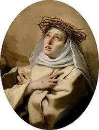 S. Caterina da Siena, patrona d'Italia con San Francesco d'Assisi