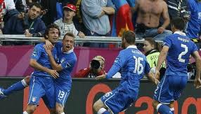 ITALIA CROAZIA 1-1, gli azzurri con un piede fuori dal Torneo