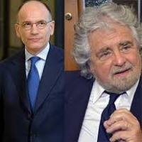 Letta torna ad avere paura del nulla, cioè di Grillo