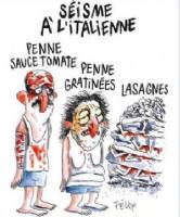 Charlie Hebdo prende in giro i terremotati, eppure quando loro erano le vittime hanno avuto la solidarietà SERIA di tutto il mondo