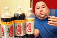 Un 38enne di Manchester, UK, non riesce a smettere di bere Coca Cola