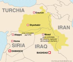 I curdi la Turchia, la Siria, e poi la Russia e gli Usa un pasticcio infinito