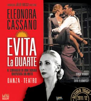A Roma, al teatro Olimpico, dal 13 al 18 marzo con Evita-La duarte