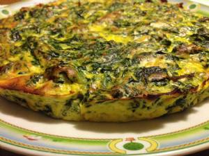 Frittata ricotta e spinaci al forno e tanti amici avrai di contorno