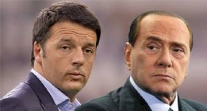Nulla di fatto nell'incontro Renzi-Berlusconi, il governo perde 9 punti percentuali di consenso