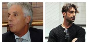 Fabrizio Corona e il PM Roberto Staffa...  Uno un rubagalline patentato, l'altro un... 